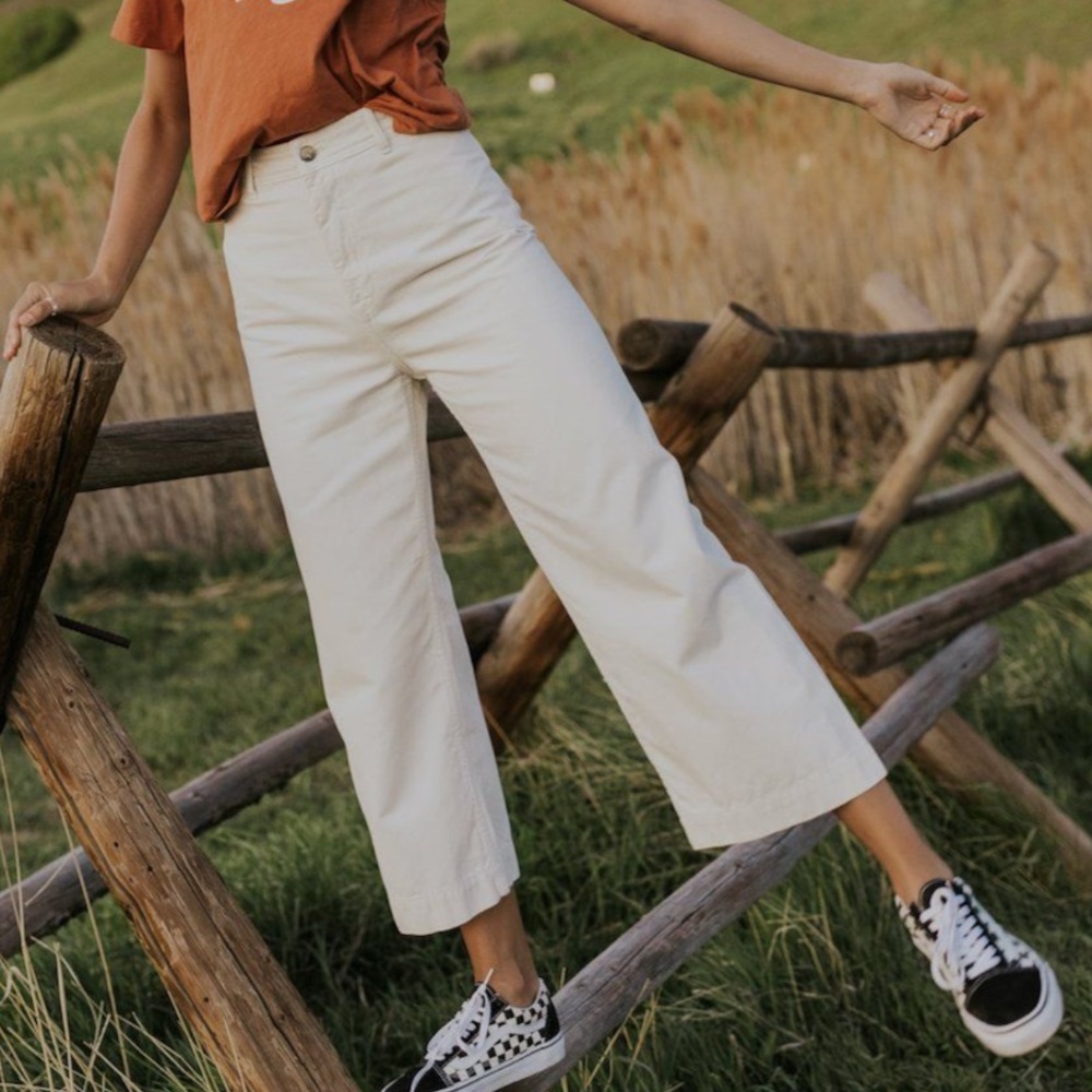 Free People Patti High-Rise Crop Pant